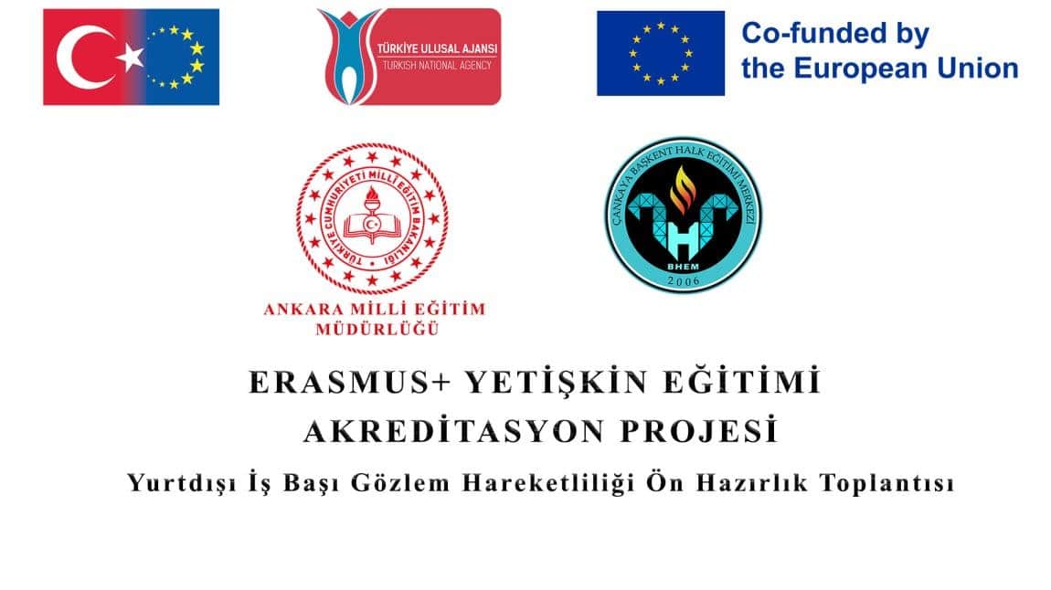 Ankara İl Milli Egitim Müdürlüğü Yetiskin Egitimi Akreditasyonu