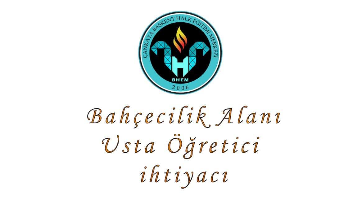 Usta Öğretici İlan